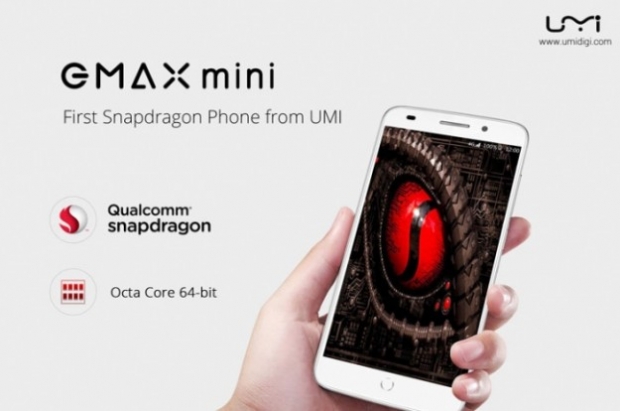 Мощният флагмански смартфон Umi Emax Mini се продава при цена едва 9,99