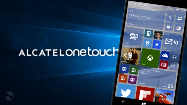 Alcatel подготвя смартфон с ОС Windows 10 Mobile