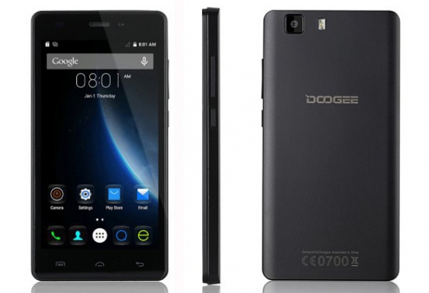 Клип, показващ 50-доларовия смартфон DOOGEE X5