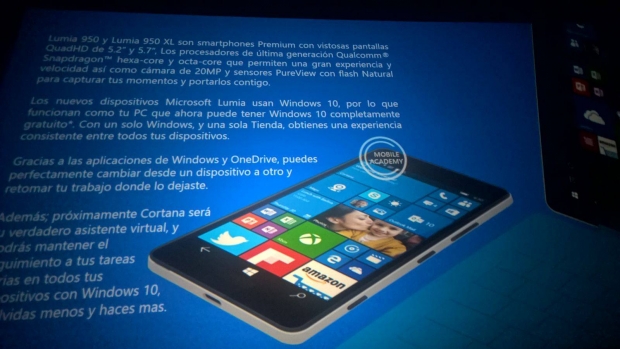 Външен вид и техническите параметри на смартфоните Lumia 950 и Lumia 950 XL