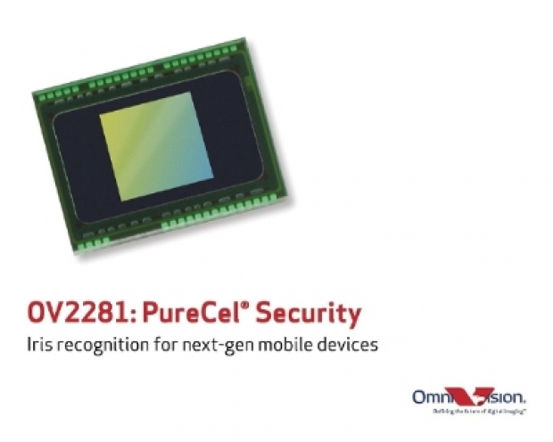 Фотосензорът OmniVision OV2281 е предназначен за разпознаване ириса на окото от смартфони и таблети
