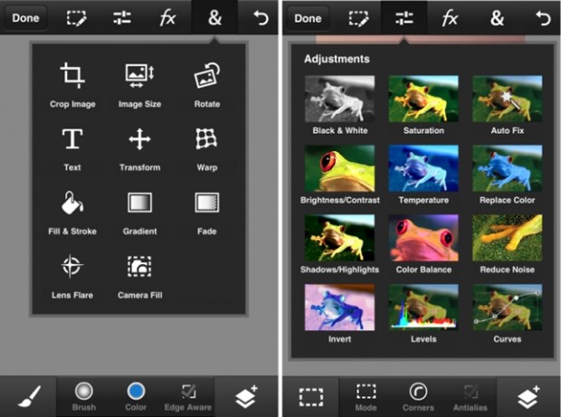 Пълна версия на Photoshop за iOS и Android през 2016