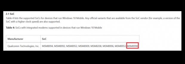 Windows 10 Mobile ще поддържа Snapdragon 830