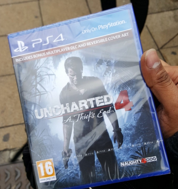 Uncharted 4 вече се появи в eBay