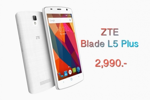 ZTE Blade L5 Plus: евтин смартфон с Android 5.1