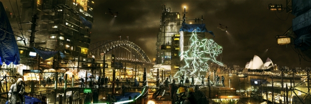 Вижте как изглеждат градовете на бъдещето в Deus Ex: Mankind Divided