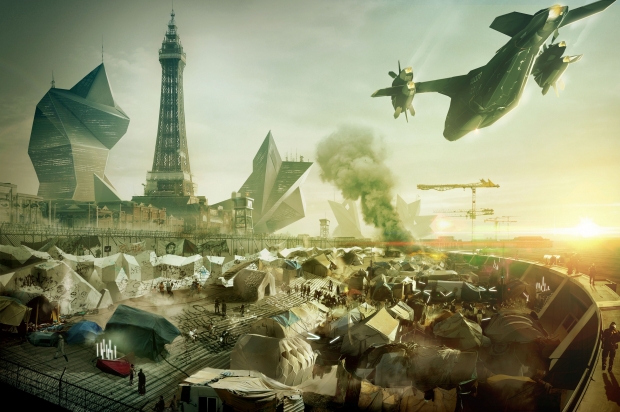 Вижте как изглеждат градовете на бъдещето в Deus Ex: Mankind Divided