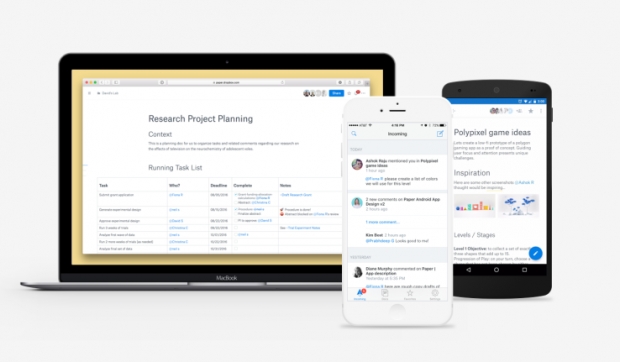 Dropbox    - Paper       