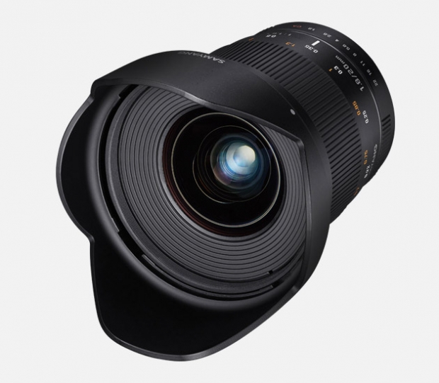 Започнаха продажбите на обектива Samyang 20mm f/1.8