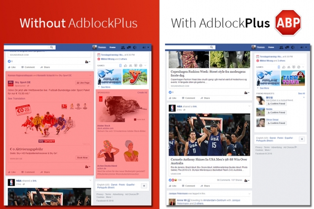 AdBlock Plus още веднъж намери начин да блокира рекламите на Facebook