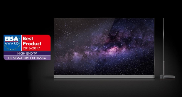 OLED телевизорът на LG бе отличен за пета поредна година с награда EISA