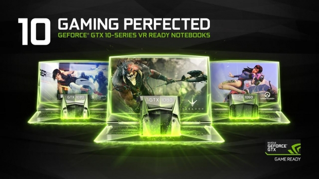 NVIDIA представя графичните карти GeForce GTX 10-та серия за преносими компютри