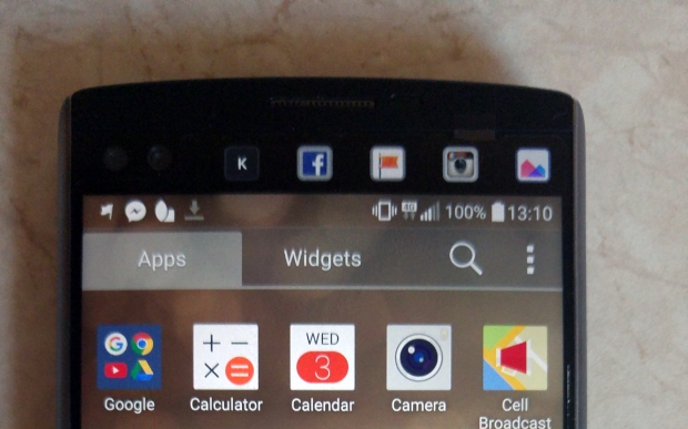 Ревю на смартфона LG V10 с допълнителен дисплей и две предни камери