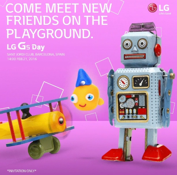 Анонсът на флагмана LG G5 ще се състои на 21-ви февруари, малко преди презентацията на Samsung Galaxy S7