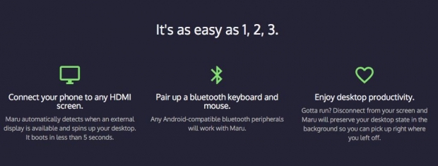 MaruOS превръща Android смартфона в Linux десктоп-компютър