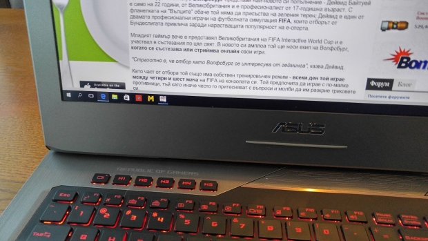 Ревю на ASUS ROG G752: най-мощния геймърски ноутбук