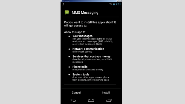 Кратко съобщение може да внесе пълен хаос във вашия Android смартфон