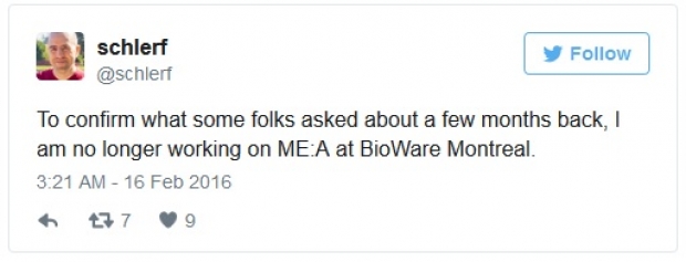 Главният сценарист на Mass Effect: Andromeda ще работи по Destiny
