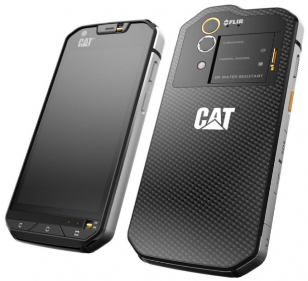 Смартфонът Cat S60 разполага с топловизор