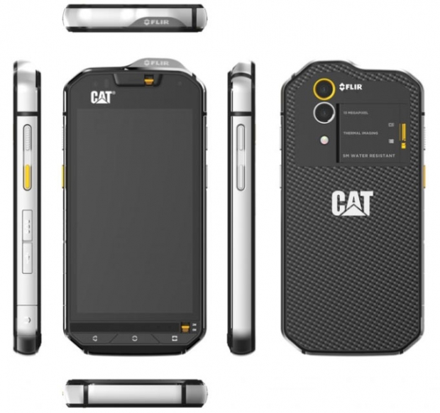 Смартфонът Cat S60 разполага с топловизор