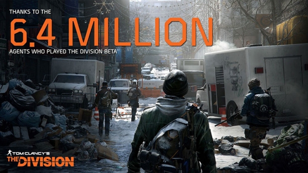 6.4 млн. са се включили в откритата бета на The Division