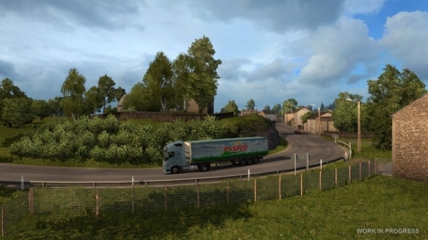 DLC за Euro Truck Simulator 2 ви отвежда по пътищата на Франция