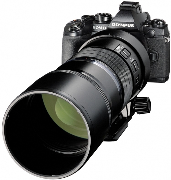 Olympus представи най-компактния в света 300 мм обектив