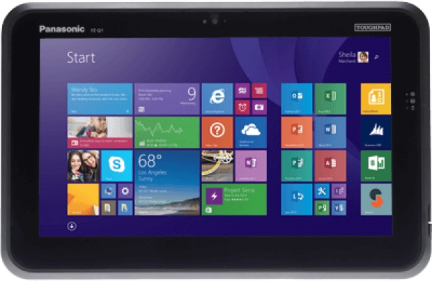 Panasonic представи защитения Windows-таблет ToughPad FZ-Q1
