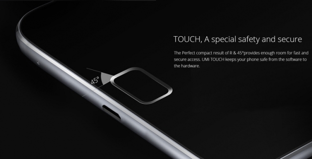 UMi Touch: смартфон с 5,5-инчов дисплей и 4000 mAh акумулаторна батерия