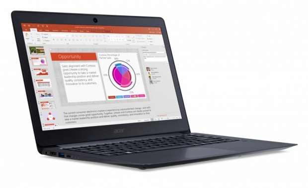 Acer представи на пазара тънкия лаптоп TravelMate X349