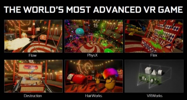 NVIDIA представи в Steam първата си собствена видеоигра VR FunHouse