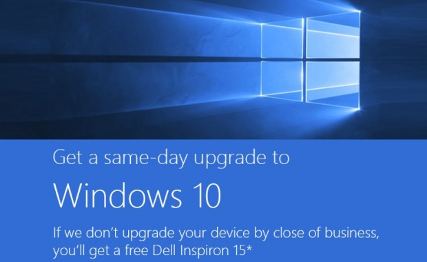 Microsoft ще подарява лаптоп при неуспешно обновяване до Windows 10