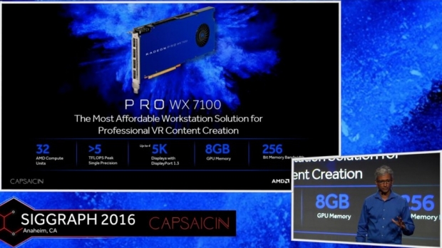 AMD представи новата фамилия видеокарти Radeon Pro WX, която ще замени FirePro