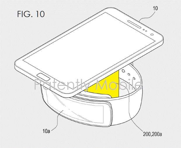 Samsung патентова нов дизайн на безжично зарядно устройство