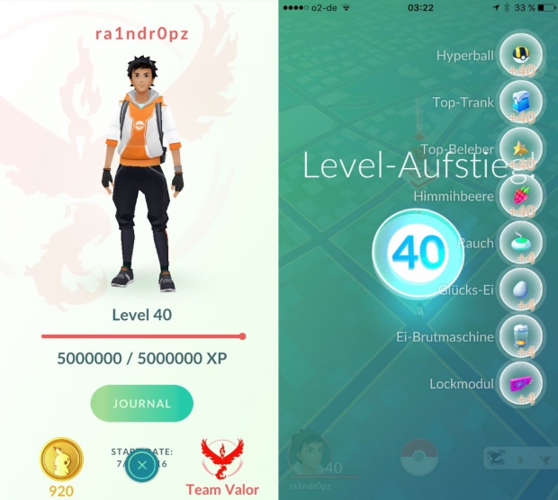 Някой вече достигна максималното ниво на Pokémon GО