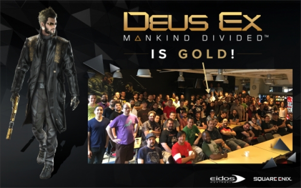 Deus Ex: Mankind Divided е златна
