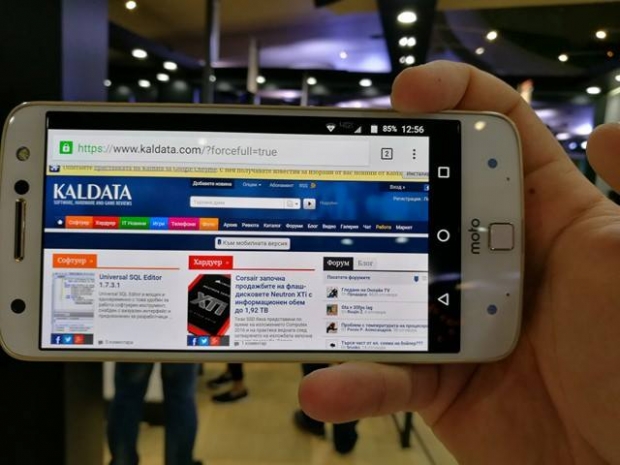 Lenovo представи официално Moto Z и Moto Z force