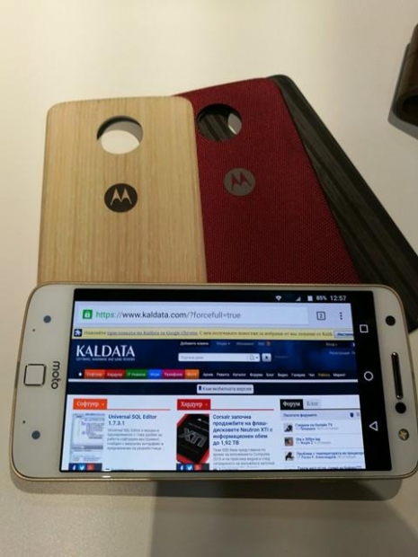 Lenovo представи официално Moto Z и Moto Z force