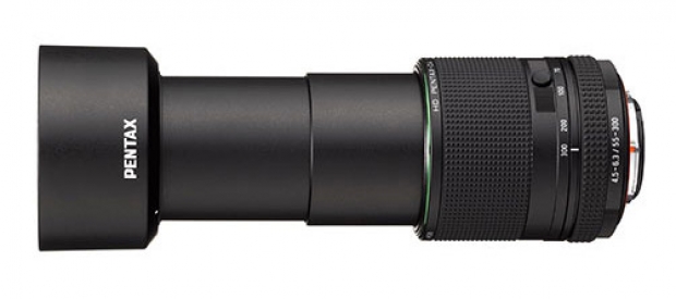 Започнаха продажбите на обектива Pentax 55-300mm F4.5-6.3 ED PLM WR RE