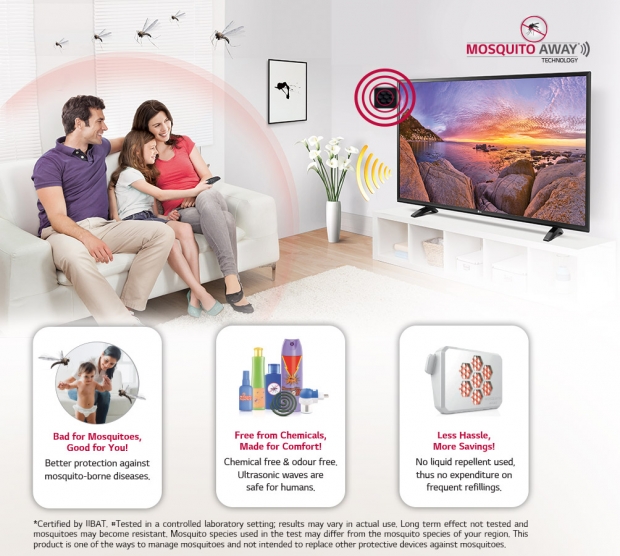 LG представи нова фамилия телевизори, които прогонват комарите