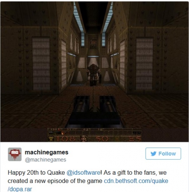 Отпразнувайте 20-тата годишнина на Quake с нов епизод от Machine Games