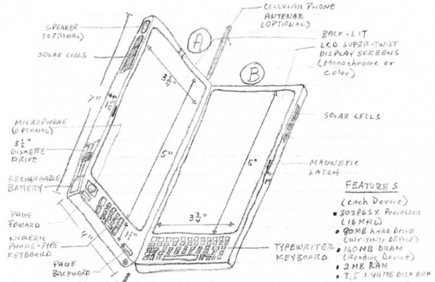 Жител на Флорида обвини Apple в копиране на неговите чертежи от 1992 година и поиска  милиарда компенсация