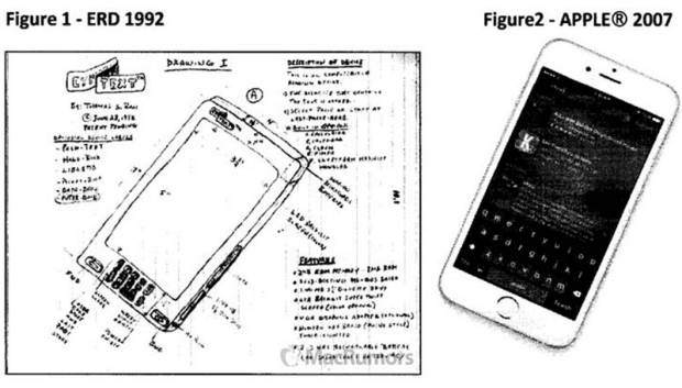 Жител на Флорида обвини Apple в копиране на неговите чертежи от 1992 година и поиска  милиарда компенсация