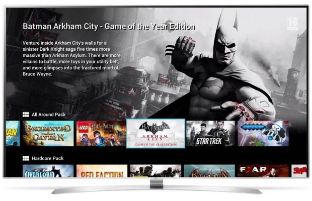 LG работи с Gamefly, за да предложи стрийминг на видео игри на смарт телевизорите си с webOS