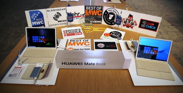 HUAWEI MateBook с 15 награди на Световния мобилен конгрес