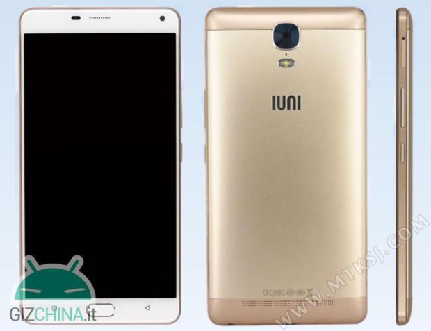 Анонс на смартфона IUNI U0003: 6-инчов AMOLED дисплей и 5020 mAh акумулаторна батерия