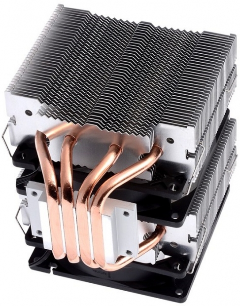ID-Cooling предложи на купувачите си двувентилаторния процесорен охладител SE-904TWIN