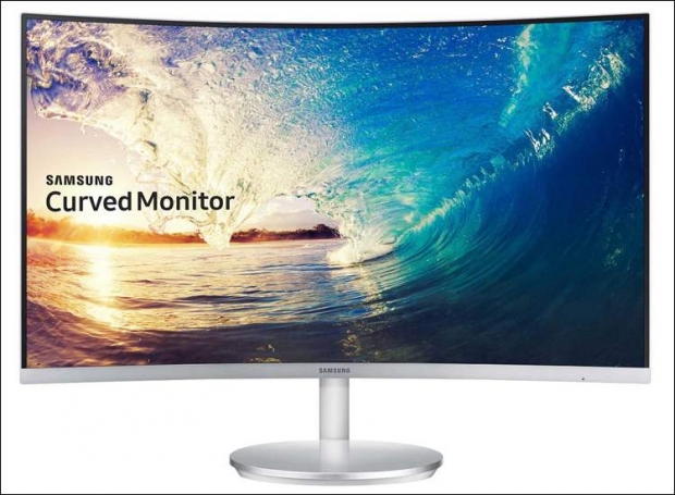 Samsung представи стилен извит 27″ монитор