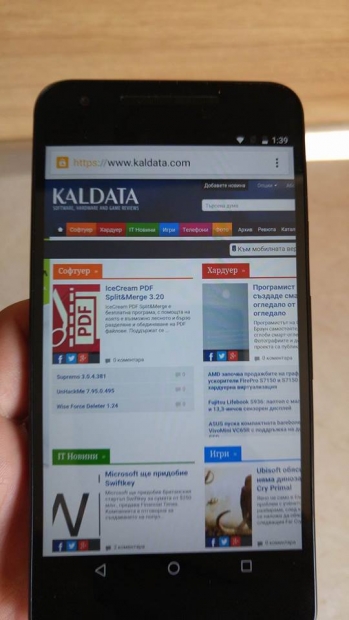 Ревю на LG Nexus 5X