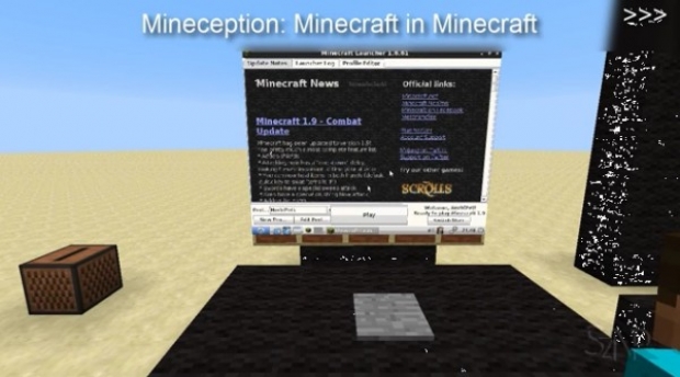 Пълноценен компютър в света на Minecraft без модове